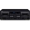 Teac Double Plate (W-120-B) A-cassette met onafhankelijke mechanismen, USB, Eng.