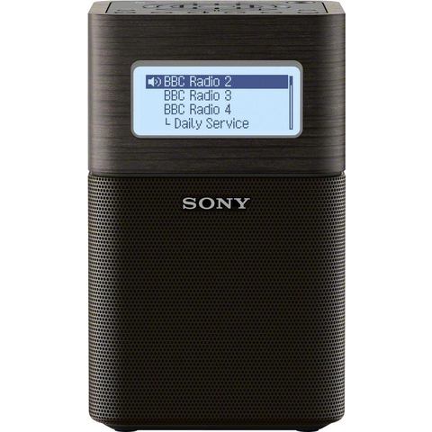 Sony radio »XDR-V1BTD« Radio (Digitalradio (DAB+),FM-Tuner met RDS)  - 174.05 - zwart