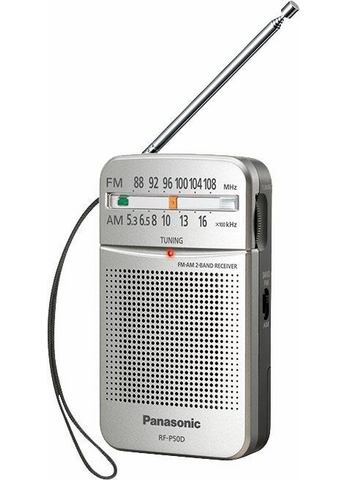 Panasonic »RF-P50DEG« radio  - 17.58 - zilver
