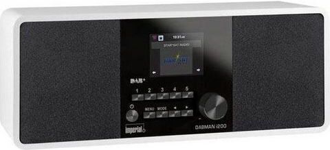 IMPERIAL digitale radio (dab+) »DABMAN i200« ((DAB+),FM-Tuner,UKW met RDS,Internetradio, 20 Watt)  - 134.56 - wit