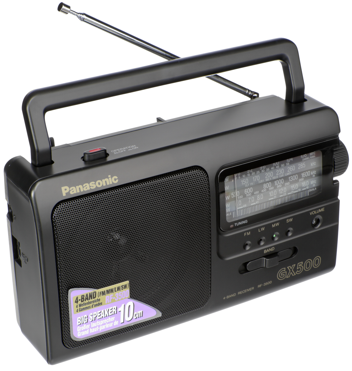 Panasonic Radio RF-3500E9-K