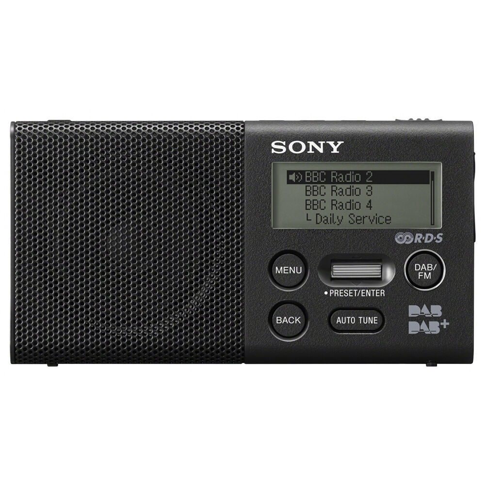 Sony Portable Radio XDR-P1DBP DAB - Zwart