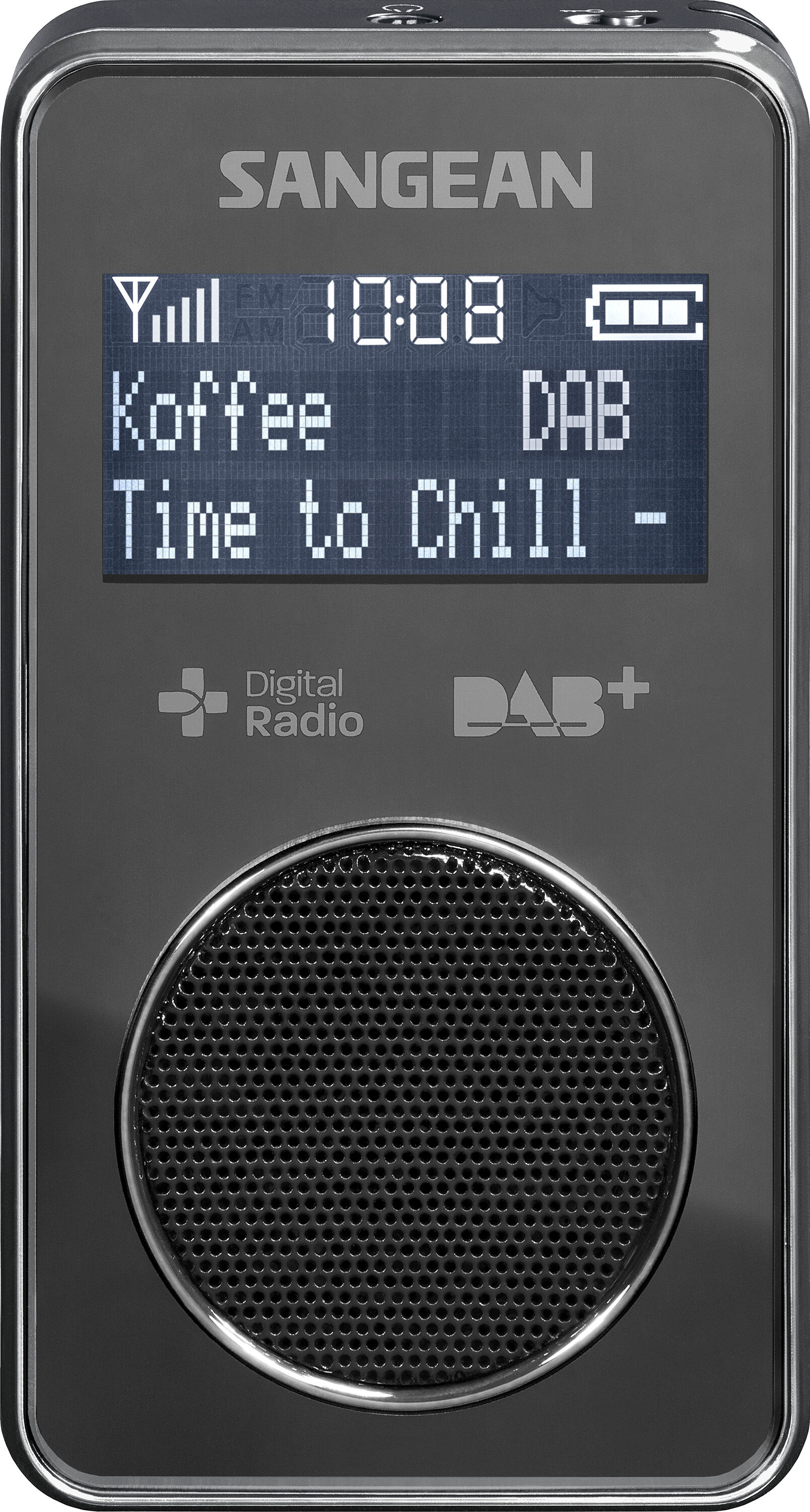 Sangean Dpr-35 Pocket 350 Radio Zwart