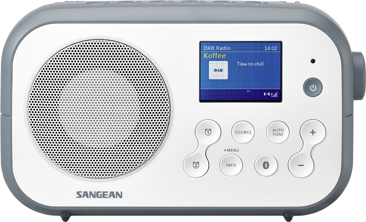 Sangean DPR42 Receiver DAB+/FM Wit-Blauw 551721
