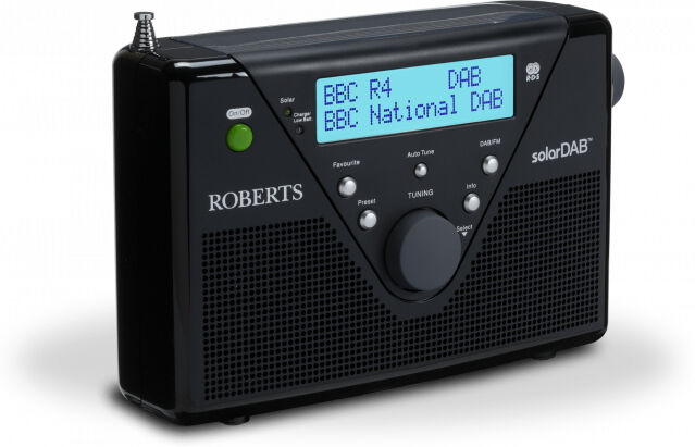 Roberts Radio Solar DAB 2 Black