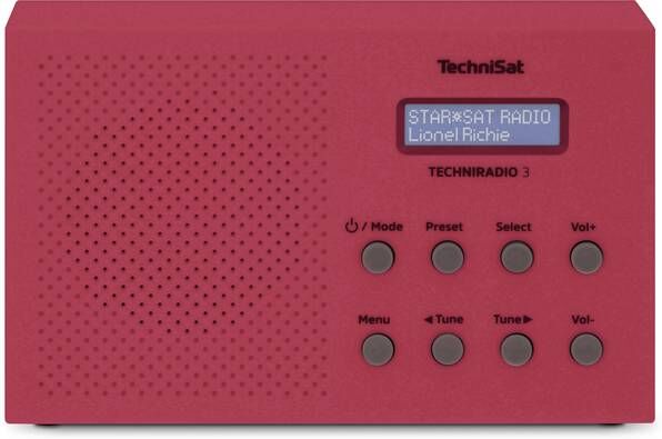 TechniSat DAB+ TechniRadio 3 Red