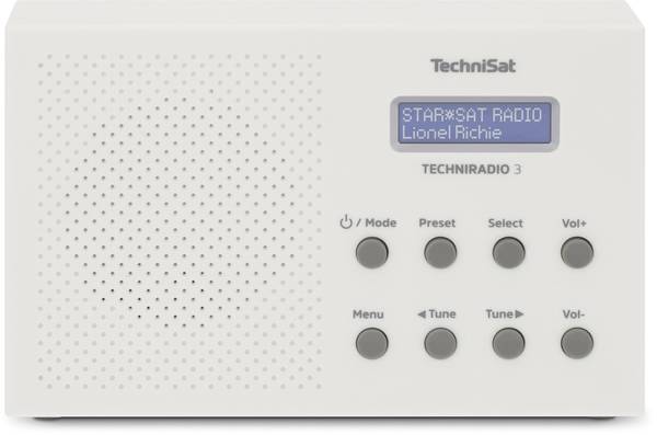 TechniSat DAB+ TechniRadio 3 White