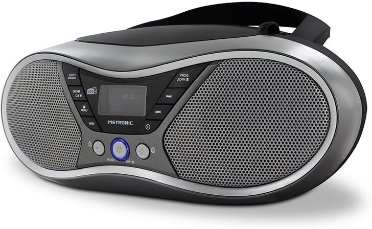 Metronic radio cd cdab/fm sombras de grey