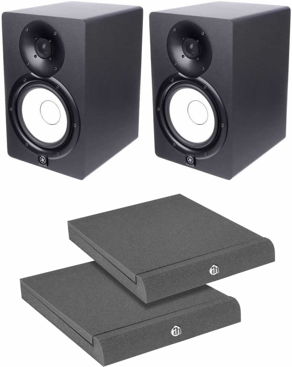 Yamaha HS-7 Bundle Monitores de estúdio activos