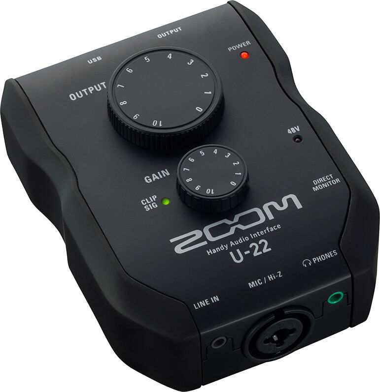 Zoom U-22 Interface Áudio USB