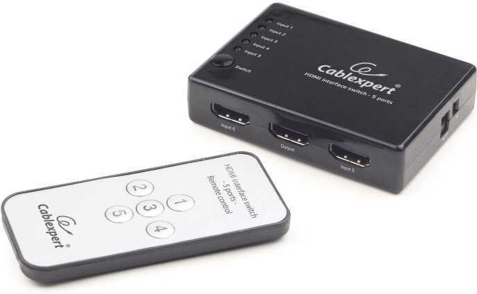 Gembird Switch Com Interface Hdmi 5 Portas