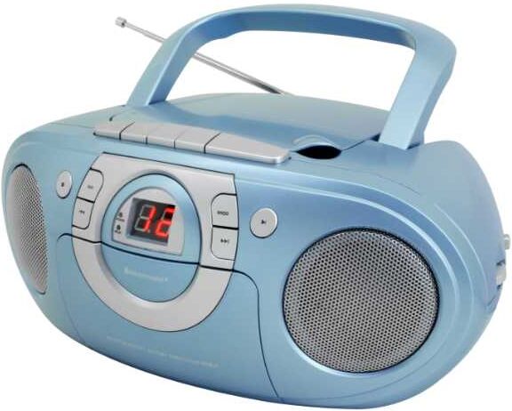 Soundmaster Rádio Cds / Cassete Scd5100 (azul) - Soundmaster