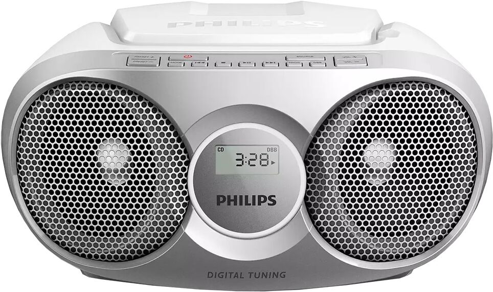 Philips Radio Fm C/ Leitor Cd Portátil 3w (prateado) - Philips