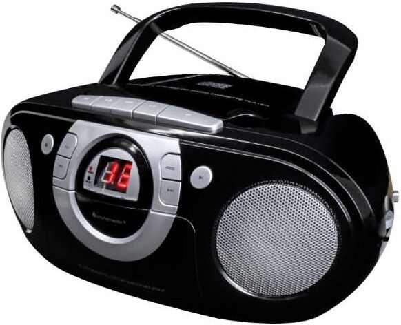 Soundmaster Rádio Cds / Cassete Scd5100 (preto) - Soundmaster