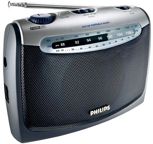 Philips Rádio Portátil Am/fm Analógico (220v / Pilhas) - Philips