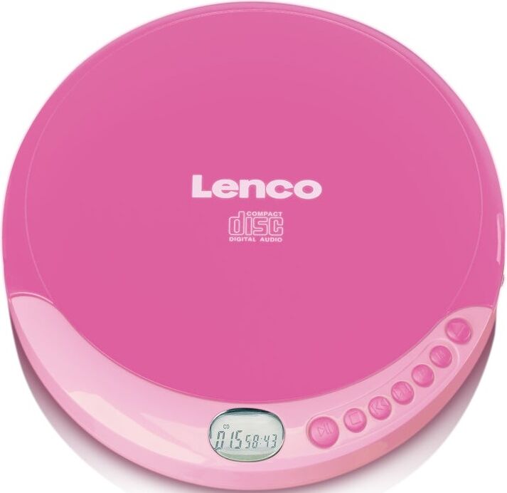 Lenco Leitor De Cd-r/rw Portátil Cd 011 (rosa) - Lenco