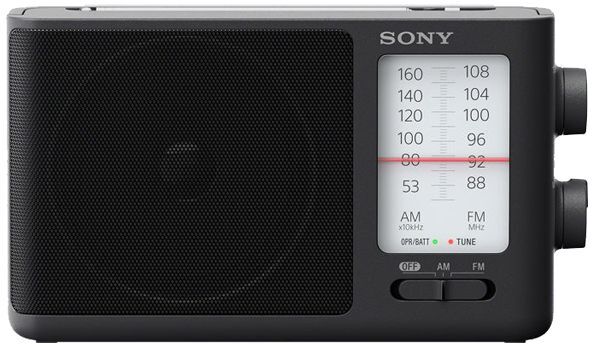 Sony Rádio Portátil Analógico (preto) - Sony