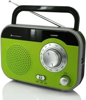 Soundmaster Rádio TR410 GR (Verde - Analógico - AM / FM - Pilhas e Corrente)