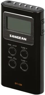 Sangean Rádio DT-120 (Preto - Digital - FM/AM - Pilhas)