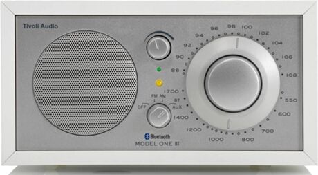 Tivoli Rádio AUDIO Model ONE BT (Branco / Prateado - Analógico - AM / FM - Corrente)