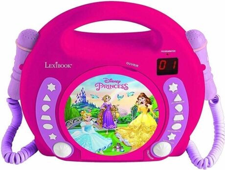 Lexibook Rádio Princess RCDK100DP (Rosa - Digital - Pilhas)