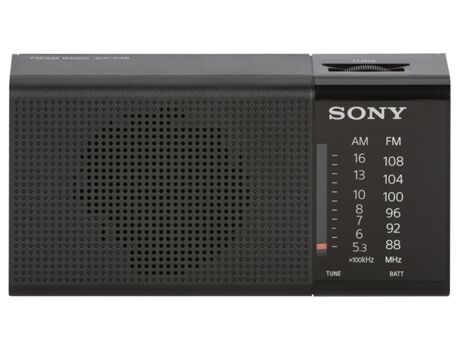 Sony Rádio ICF-P36 (Preto - Analógico - FM / AM - Pilhas)