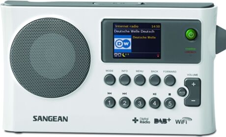 Sangean Rádio WFR-28C (Branco - Digital - DAB+ /FM - Bateria)