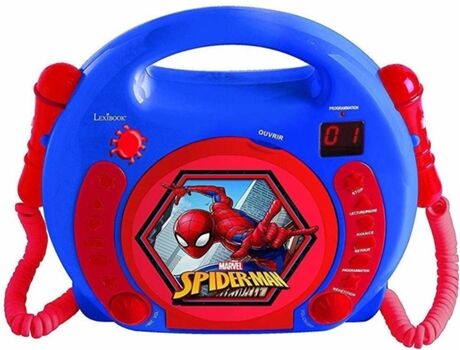 Lexibook Rádio Homem Aranha RCDK100SP (Azul - Digital - Pilhas)