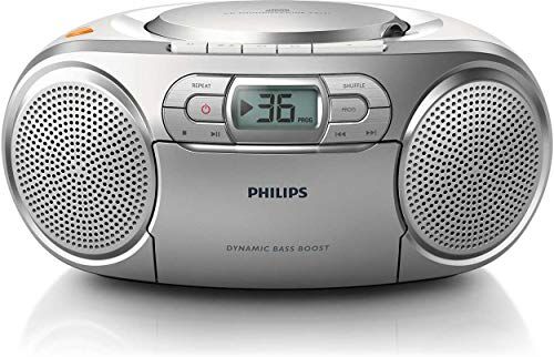 AZ128 Philips AZ127/12 CD-Spelare, Silver