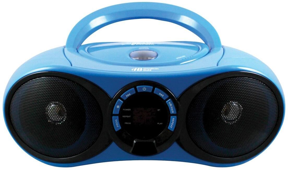 Hamilton Buhl Boombox Cd/Fm Media Player with Bluetooth Receiver - Light/pastel blue