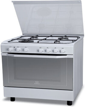 Indesit Cucina freestanding accensione elettronica con manopole INDESIT I6TMH2AF(W)/I