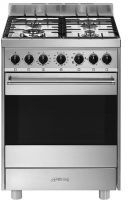 SMEG Cucina Con Piano A Gas E Forno Termoventilato Master Classe A Inox B61gmxi9