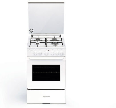 Bompani BI540GC/N cucina Piano cottura Bianco Gas A