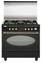 Glem Gas UA85TR3 cucina Piano cottura Nero