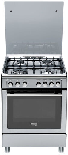 Hotpoint CX65S7D2 IT (X)/HA H cucina Piano cottura Argento Gas A