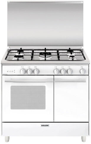 Glem Gas UR965VX cucina Piano cottura Bianco A