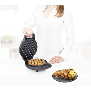 Princess Bubble Waffeleisen drehbar sechseck Eierwaffeln Ø20cm Egg Waffle Maker 700Watt