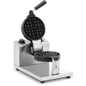 ROYAL CATERING Waffeleisen rund Waffelmaschine Waffelautomat Profi-Waffeleisen 1200 w