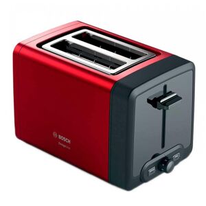 Bosch Toaster Med Dobbelt Slot Designline Rød One Size / EU Plug