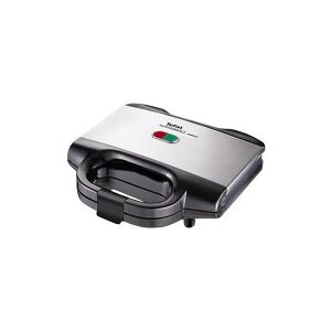 SEB Tefal SM 1552 Ultracompact - Sandwichmaskine - 700 W - Rustfrit stål/sort (SM1552)