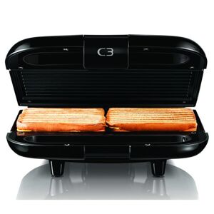 C3 Sandwich Grill - 700w - Sort