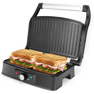 Sandwichera, Grill y máquina de panini, 1800W Aigostar Calore