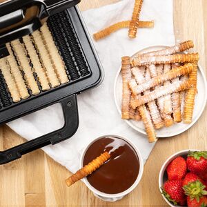 Appareil a gaufres en forme de frites - Wafle stick 1000 W Tristar