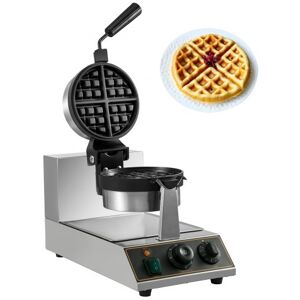 Gaufrier Electrique HT-2205, Machine à Gaufre 1100 w, Appareil à Sandwich Commercial, grande capacité, chauffage rapide, pour la Maïs on/les boulangeries/les événements/les supermarchés