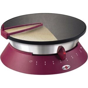 Krampouz Diabolo CEBPF2AO - Crêpière - 1250 Watt - Fuchsia - Publicité