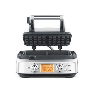 Gaufrier Sage Appliances The Smart Waffle™ Pro 1000 W Argent et Noir Argent et Noir - Publicité