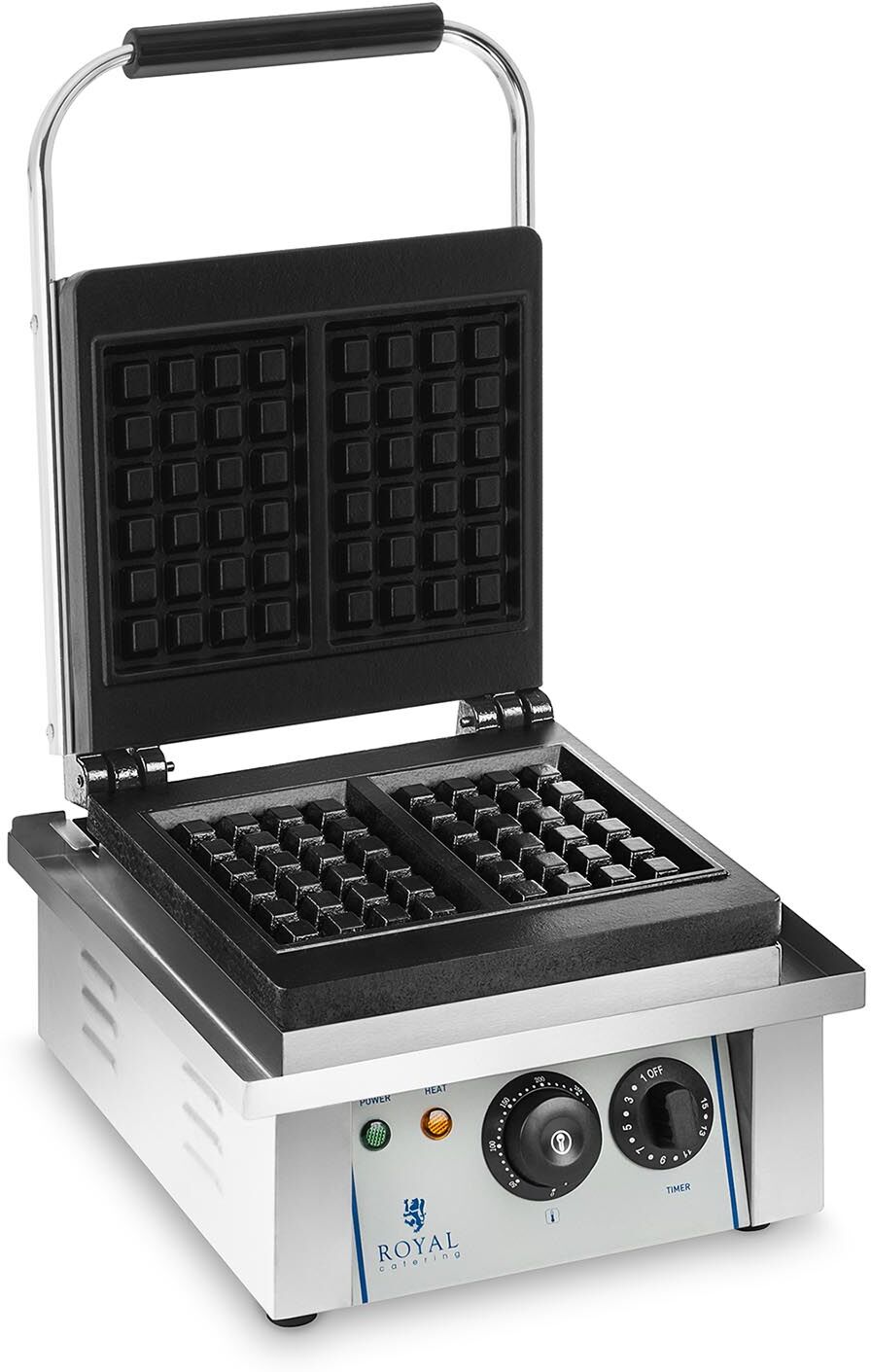 Royal Catering Gaufrier carré - 2 000 W RCWM-2000-E