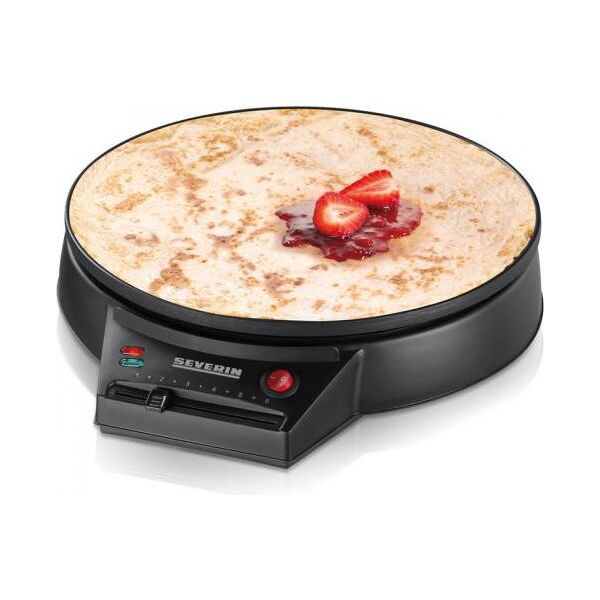 severin cm 2198 macchina per fare le crepes crepiera e piadine elettrica potenza 1000 watt - cm 2198