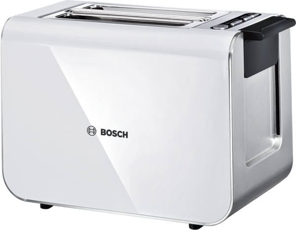 Bosch TAT8611 Styline Compacte toaster Wit & Antraciet