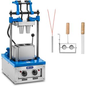 Våffeljärn för glasstrutar - 50–60 våfflor/h - 55 x 70 mm - Royal Catering